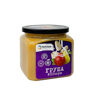 картинка Фруктовое пюре замороженное "Proff Puree"- Груша, 500гр. 