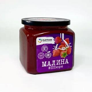 картинка Фруктовое пюре замороженное "Proff Puree"- Малина, 500гр. 