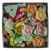 картинка Вафельные цветы - "Кувшинки на трилистнике", микс, 10шт. картинка Вафельные цветы - "Кувшинки на трилистнике", микс, 10шт.